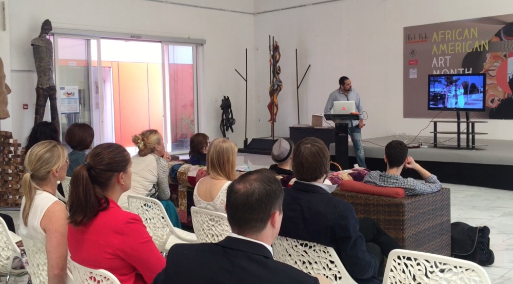 Open studio presentation