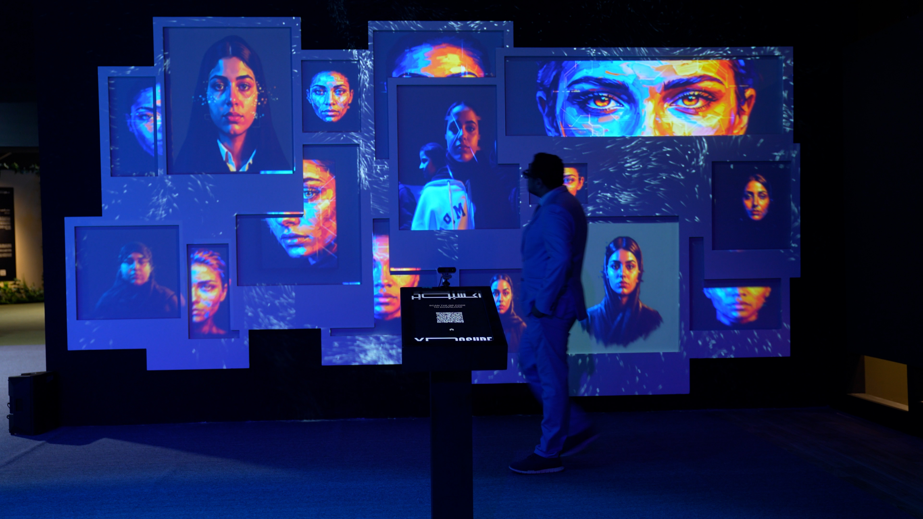 Digital art capstone exhibition